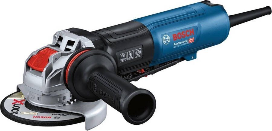 Bosch Professional GWX 17-125 PSB Haakse Slijper 125mm X-LOCK 1700W 06017D3700