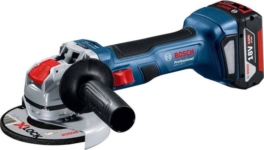 Bosch Professional GWX 18V-7 06019H9103 Haakse accuslijper 115 mm Brushless Zonder accu 700 W 18 V