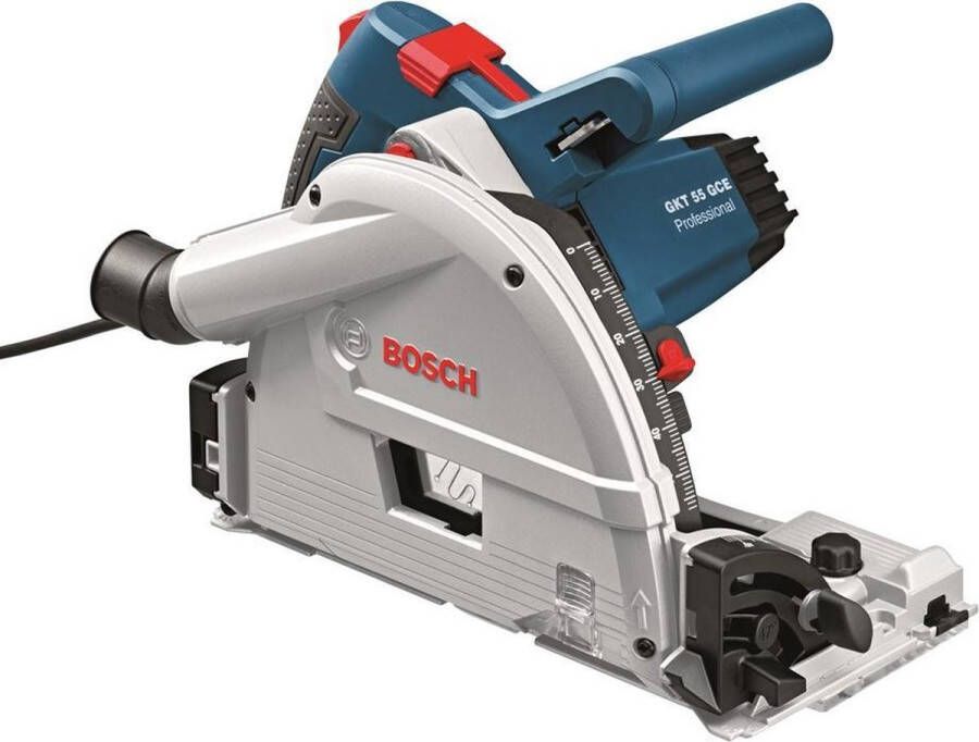 Bosch Professional Invalcirkelzaagmachine GKT 55 GCE (Cirkerlzaagblad Top Precision Best for Wood)