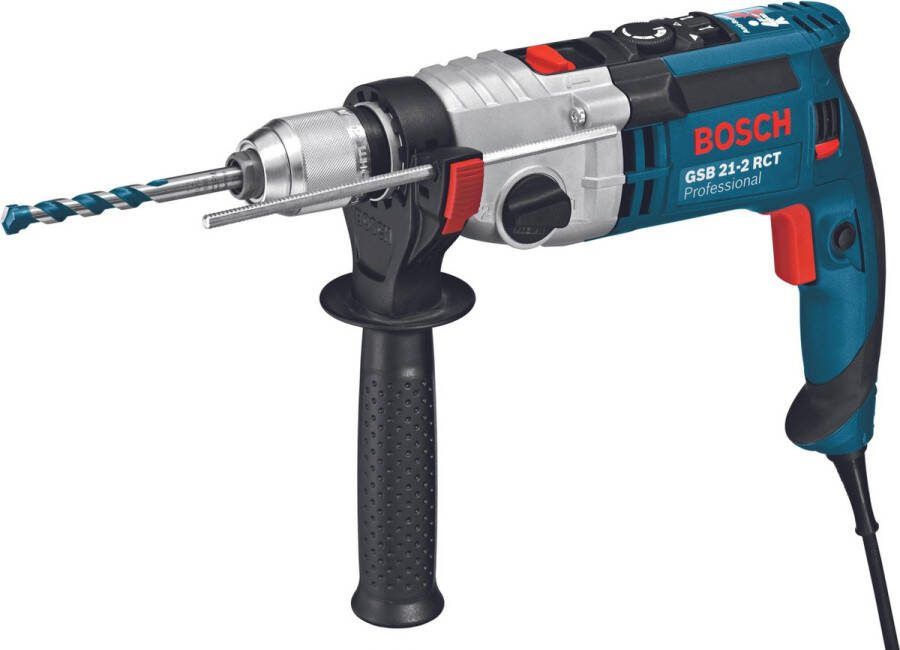 Bosch Professional Klopboormachine GSB 21-2 RCT (Diepteaanslag 210 mm handgreep snelspanboorhouder 13 mm)
