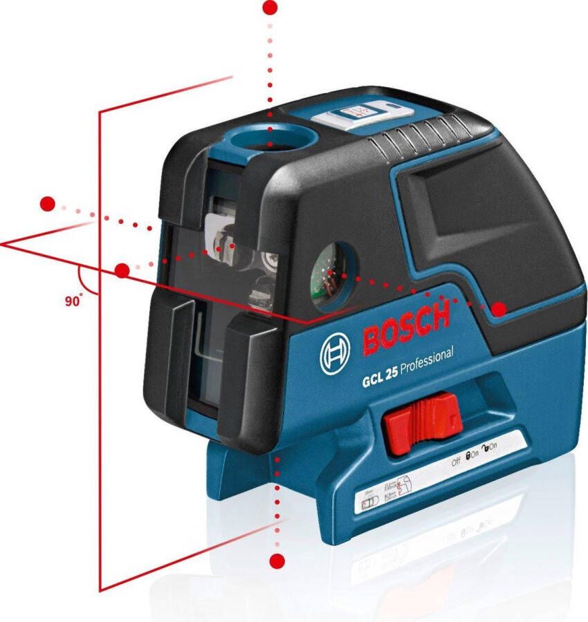 Bosch Professional Punt Lijnlaser GCL 25 (IP54)