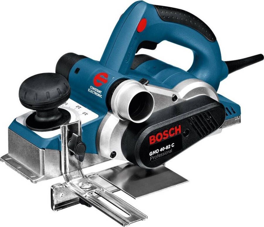 Bosch Professional Schaafmachine GHO 40-82 C (Extra mes parallelgeleider sponningdiepteaanslag stofzak)