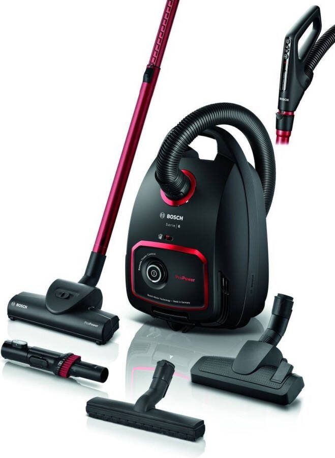 Bosch ProPower BGL6POW2 Serie 6 Stofzuiger met zak Zwart
