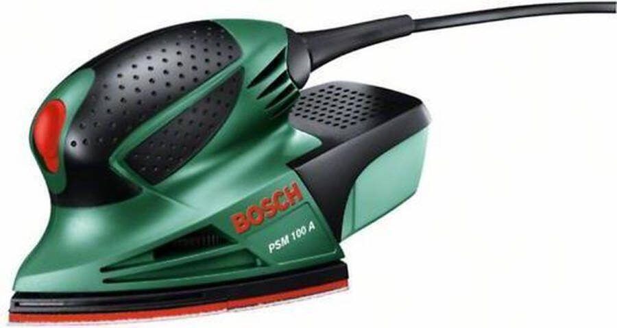 Bosch PSM 100 A Multischuurmachine op snoer 3 schuurbladen 100 W