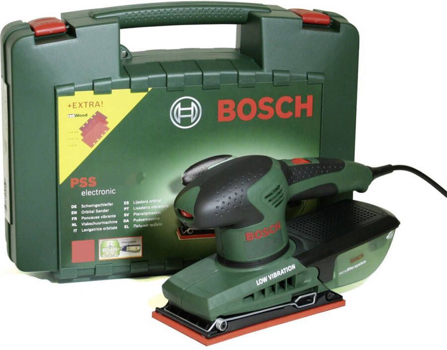Bosch PSS 200 A Vlakschuurmachine- op snoer 200 W