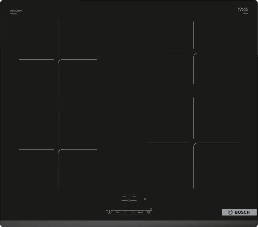 Bosch PUE63KBB5D Inductie inbouwkookplaat Zwart