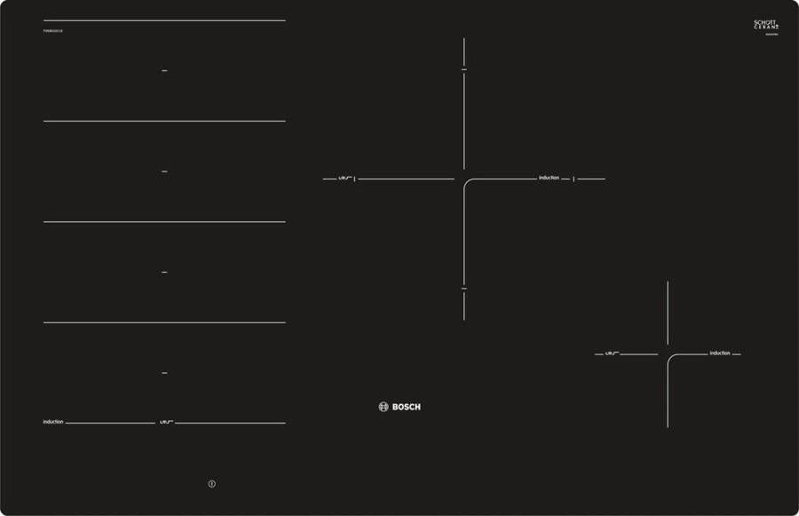 Bosch PXE801DC1E Kookplaat Inductie Serie 8