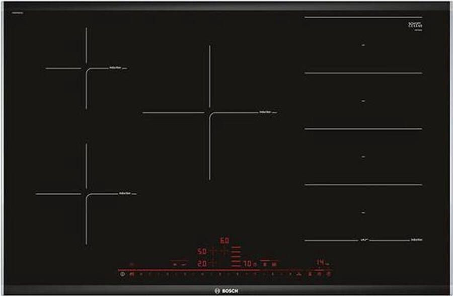 Bosch PXV875DC1E FlexInductie Inductie kookplaat Zwart - Foto 2