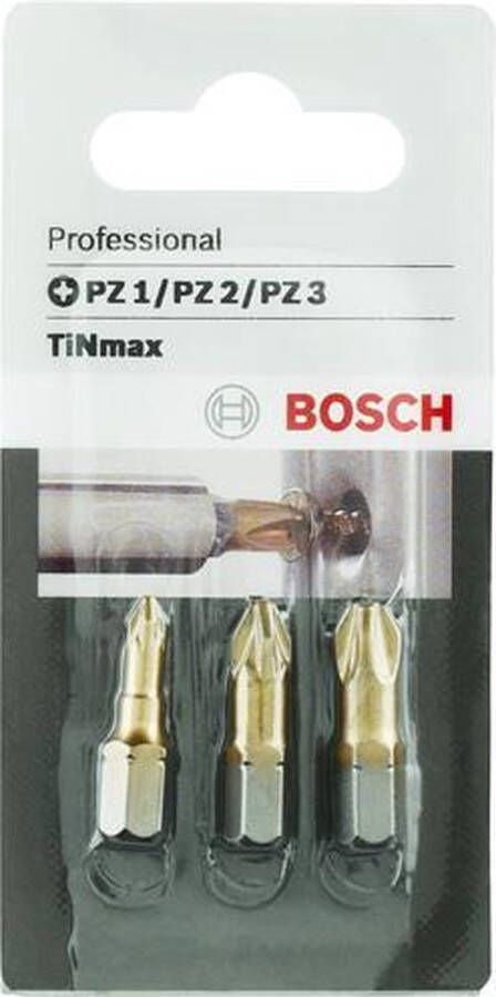 Bosch Schroefbitset Professional Tinmax Pz 1 2 3-delig