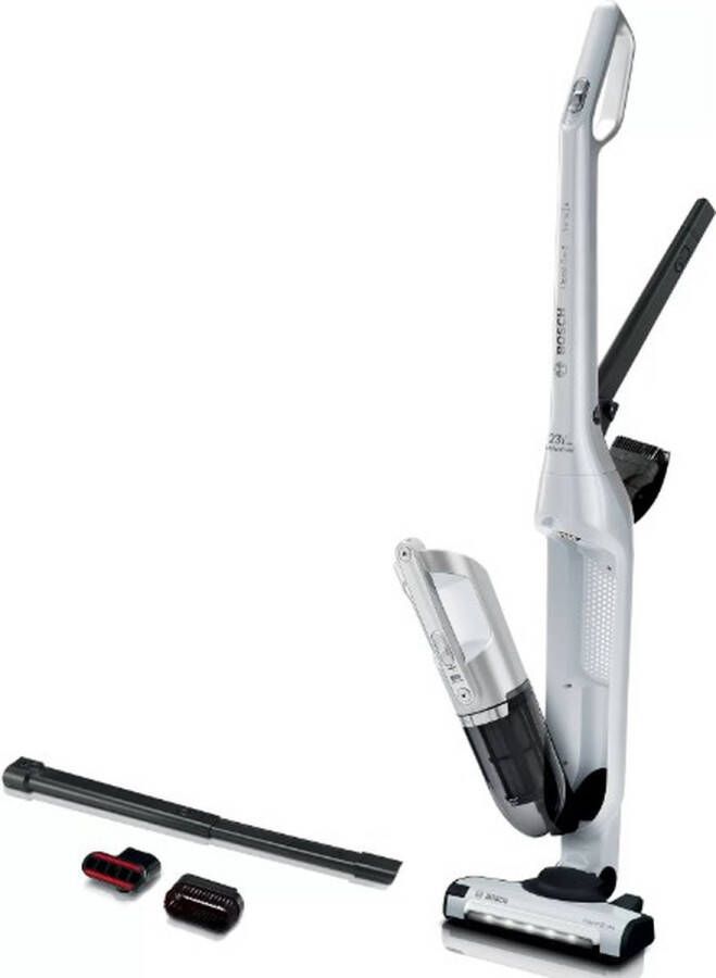 Bosch Serie 4 BCH3P2301 steelstofzuiger & elektrische bezem Zakloos 0 4 l Wit