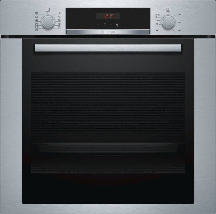 Bosch Serie 4 HBA374BS0 Vrijstaande Oven Roestvrijstaal