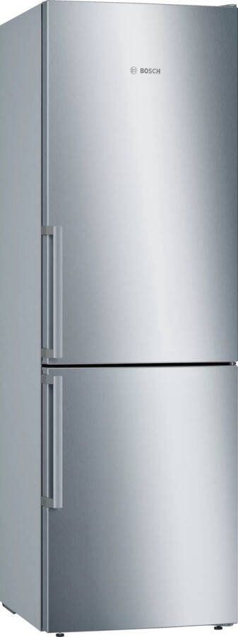 Bosch Serie 6 KGE368LCP koel-vriescombinatie Vrijstaand 308 l C Roestvrijstaal