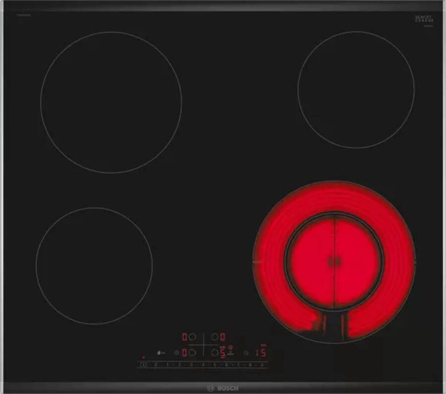 Bosch Kookplaat Elektrisch PKF675FP2E | Vitrokeramische kookplaten | Keuken&Koken Kookplaten | 4242005280513