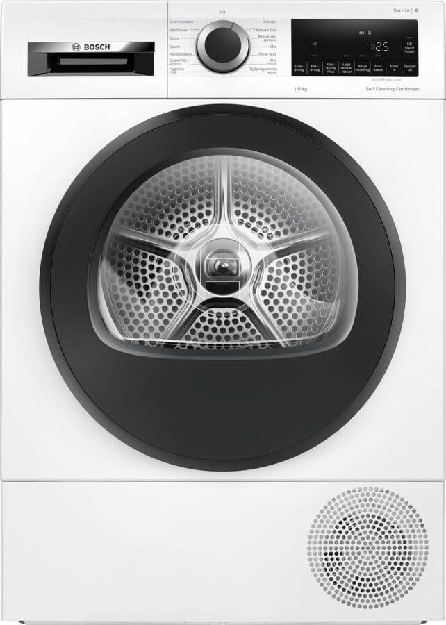 Bosch Serie 6 WQG245D5NL Wasdroger Warmtepompdroger Energielabel A+++