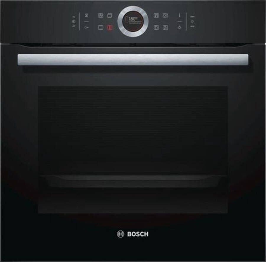 Bosch Serie 8 HBG635BB1 Electrisch 71l A+ Zwart Roestvrijstaal oven