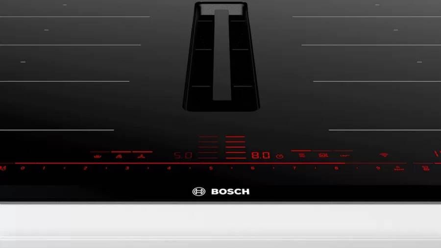 Bosch Serie 8 PXX875D67E Zwart Ingebouwd 80 cm Inductiekookplaat zones Glaskeramiek 4 zone(s)