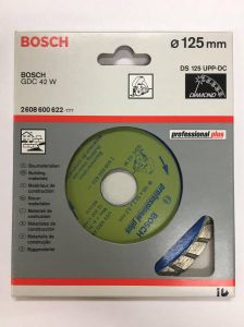 Bosch slijpschijf diamand 125mm voor bouwmaterialen
