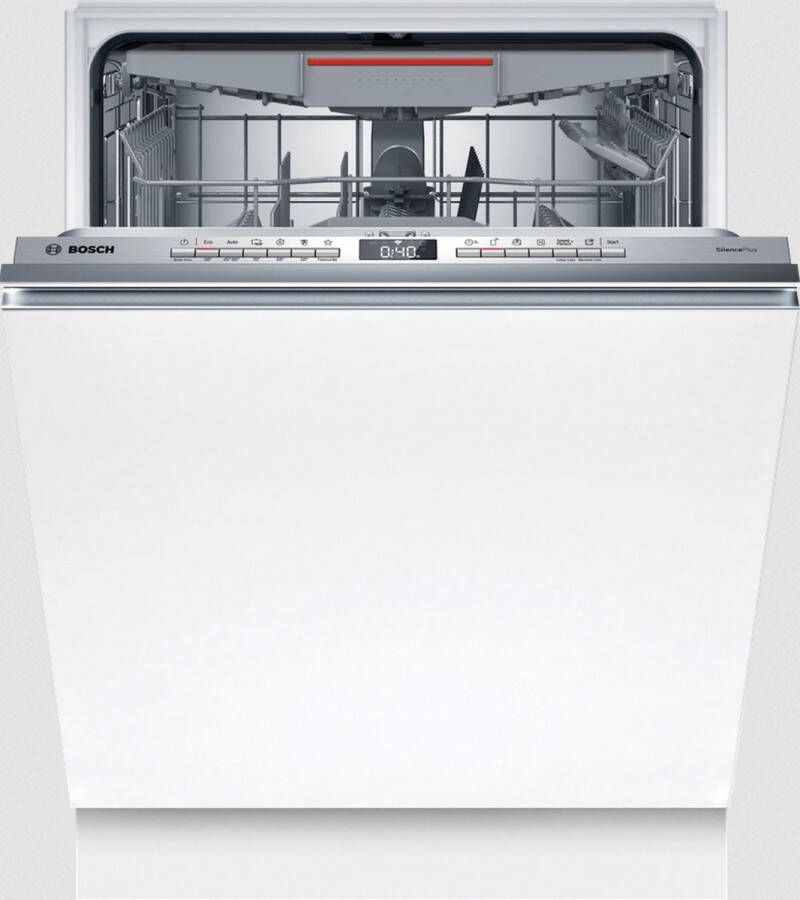 Bosch SMH4ECX10E SER4 volledig geïntegreerde vaatwasser 14 bestek Inductie L60cm 42dB Klasse C Wit