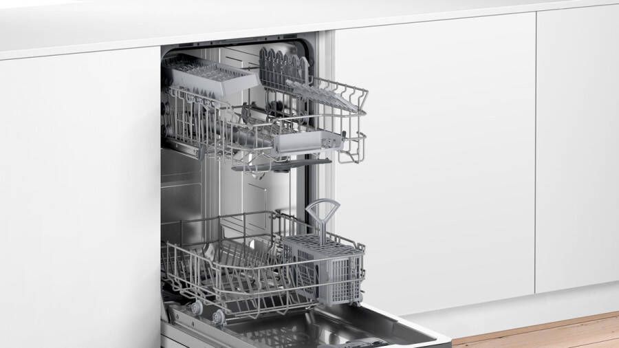 Bosch SPV2IKX10E Serie 2 inbouw vaatwasser volledig geïntegreerd 45cm smal Home Connect