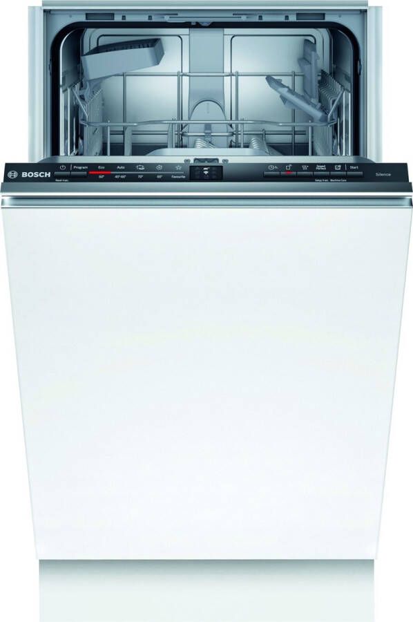 Bosch SPV2IKX10E Serie 2 inbouw vaatwasser volledig geïntegreerd 45cm smal Home Connect