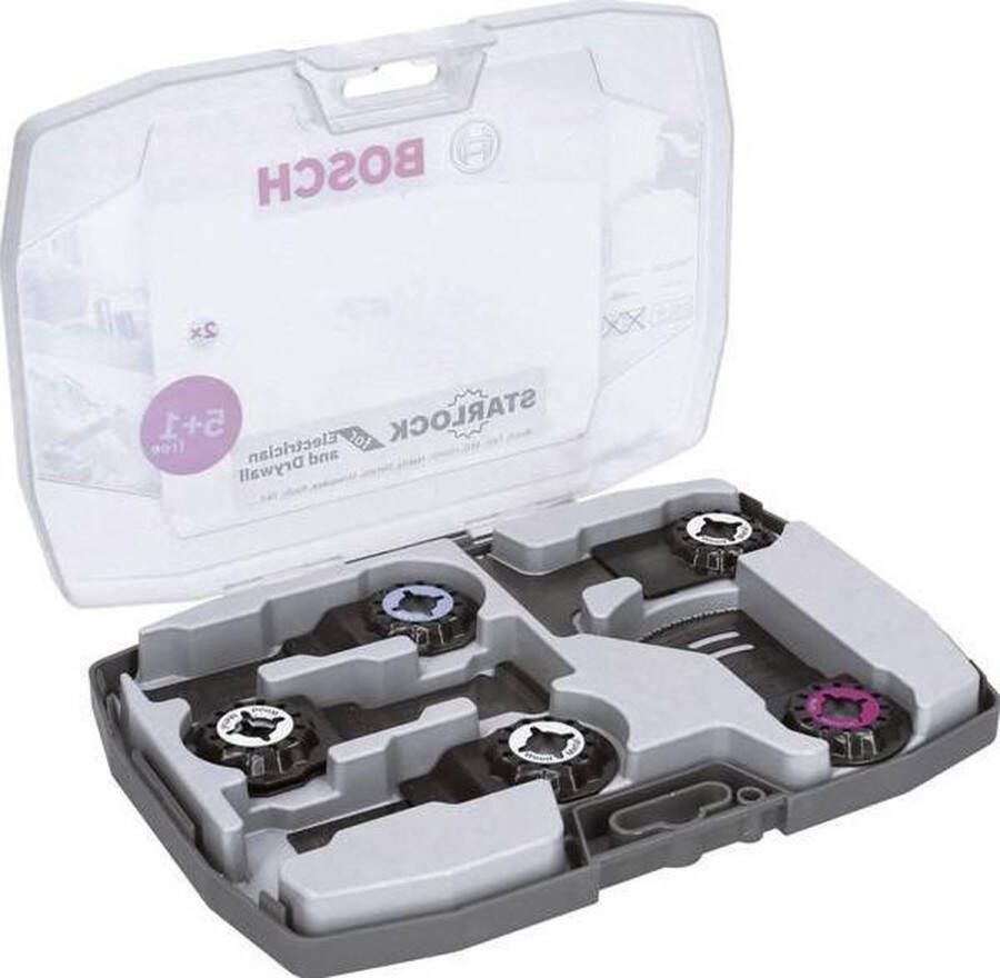 Bosch Starlock for Electrician & Drywall 5+1 voor multitools