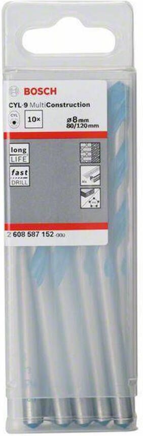 Bosch Steen- en betonboor 10ST BOOR CYL-9 MC 8X80X120