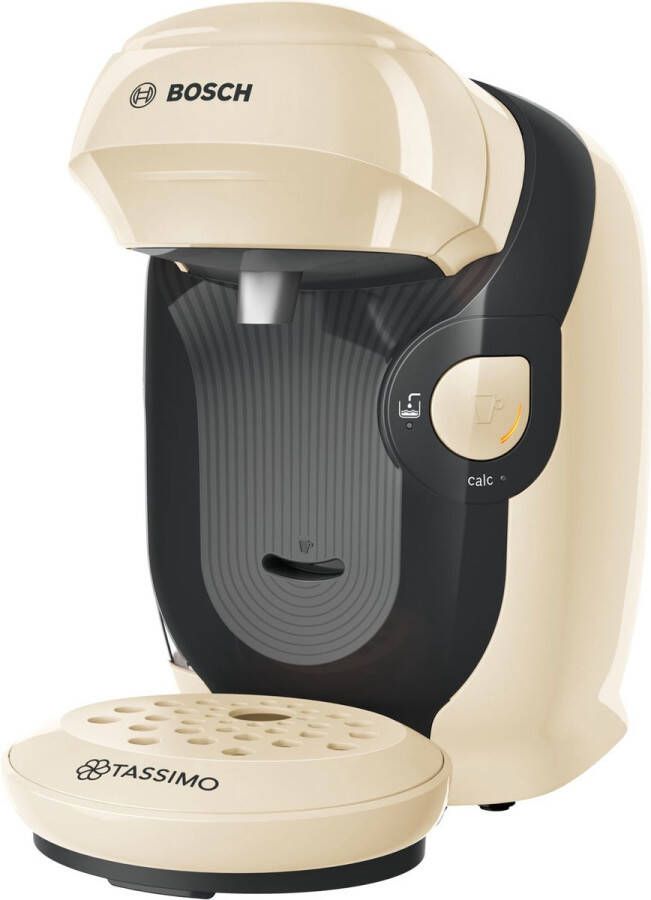 Bosch Tassimo Style compacte multi-drank koffiemachine TAS1107 Vanillekleur 40 dranken 0 7l 1400W