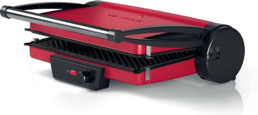 Bosch TCG4104 Contactgrill Elektrisch Zwart Rood