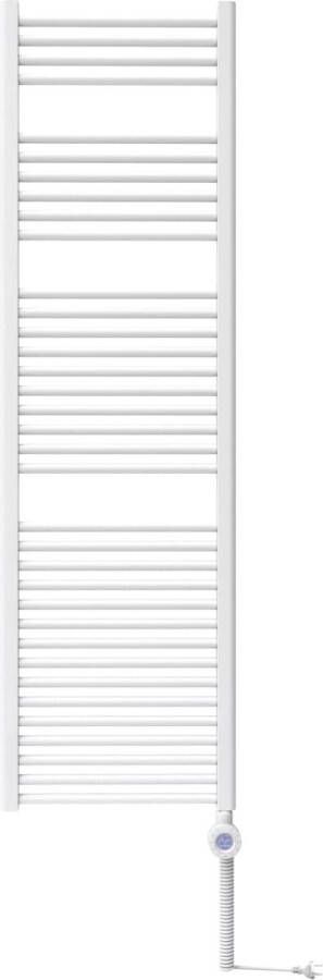 BOSCH THERMOTECHNIEK Bosch Warmtestraler Heat Radiator 4500 Elektrische badkamerverwarming afmetingen 1703x500 mm 900 Watt met handdoekhouder en ingebouwde thermostaat wit