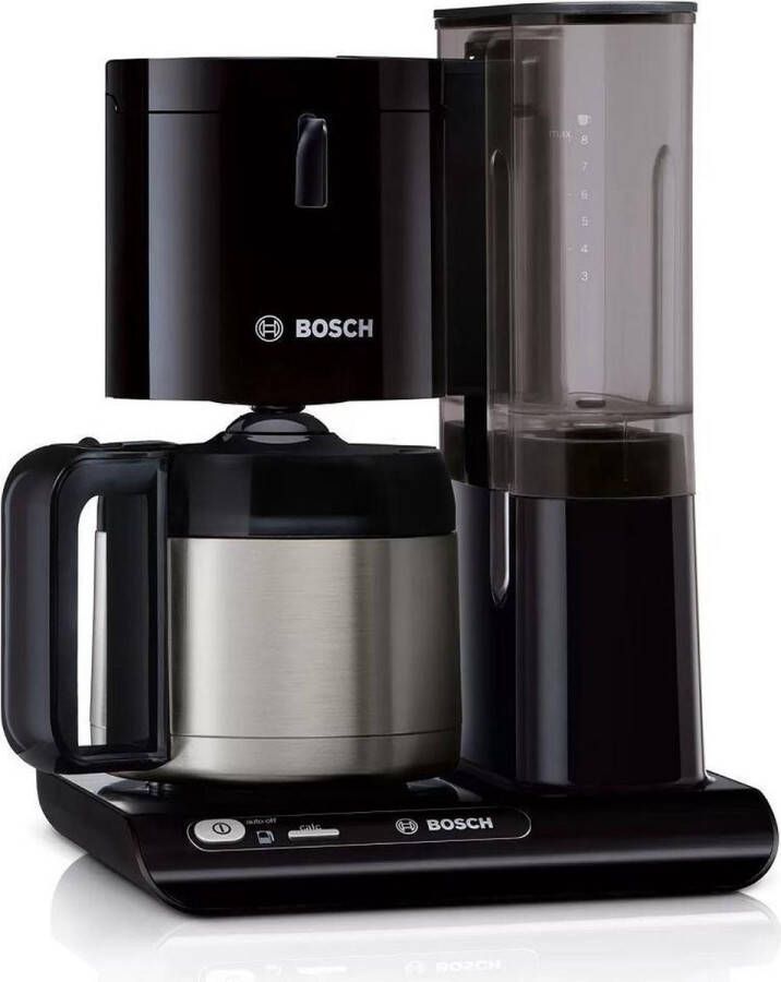 Bosch TKA8A053 Koffiezetapparaat RVS kan 1 15 liter (8 kopjes) Zwart