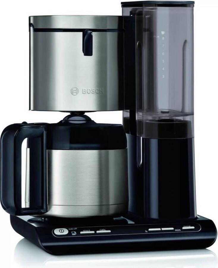 Bosch TKA8A683 Styline Koffiezetapparaat + Thermoskan RVS Zwart
