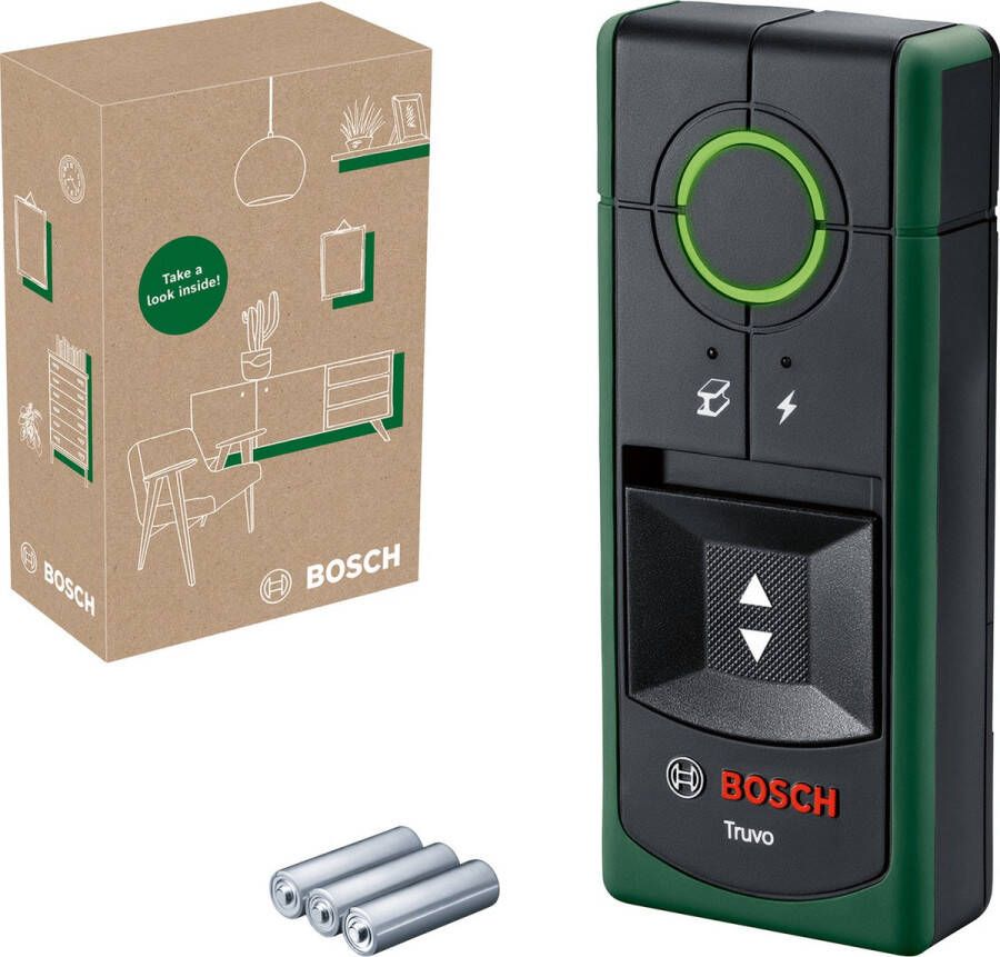 Bosch Truvo Leiding detector Inclusief Batterijen