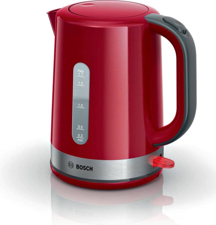 Bosch TWK6A514 waterkoker 1 7 l 2200 W Grijs Rood