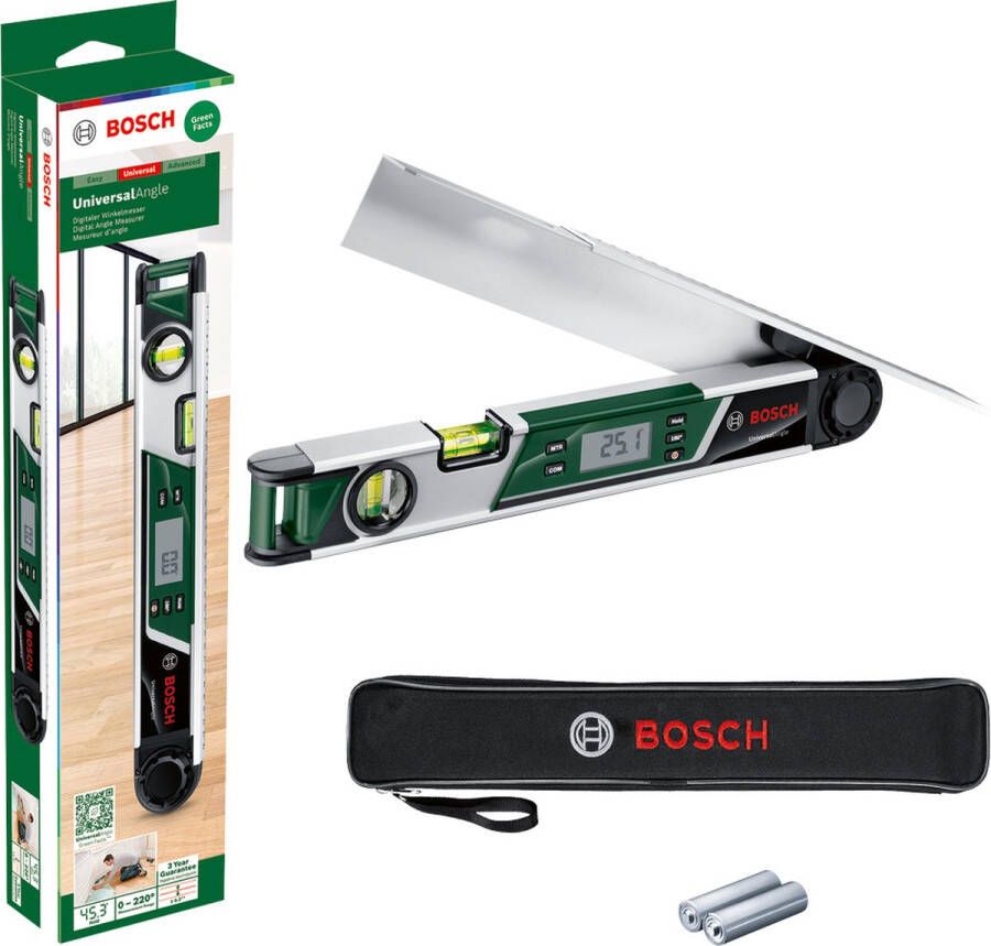 Bosch UniversalAngle Hoekmeter Inclusief Batterijen Opbergetui