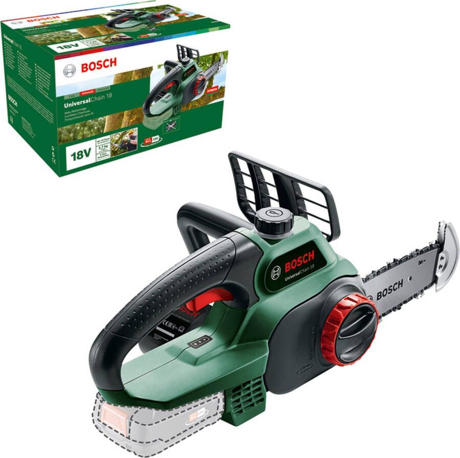 Bosch Accu Kettingzaag Universalchain 18 18v 20cm (excl. Accu & Lader)