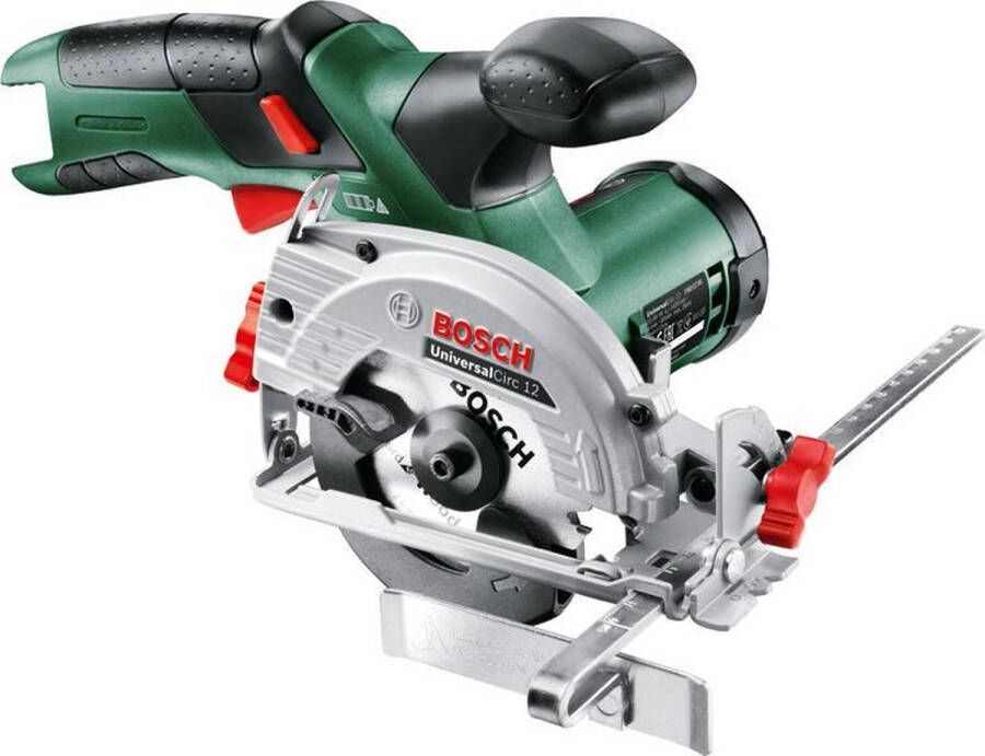 Bosch UniversalCirc 12 Accu Cirkelzaag Inclusief zaagblad Losse Body (geleverd zonder 12 V accu en lader)