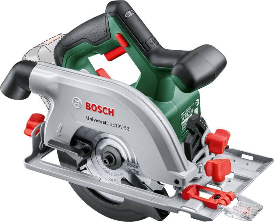 Bosch UniversalCirc 18V-53 Accu cirkelzaag Zonder 18V accu en lader - Foto 2