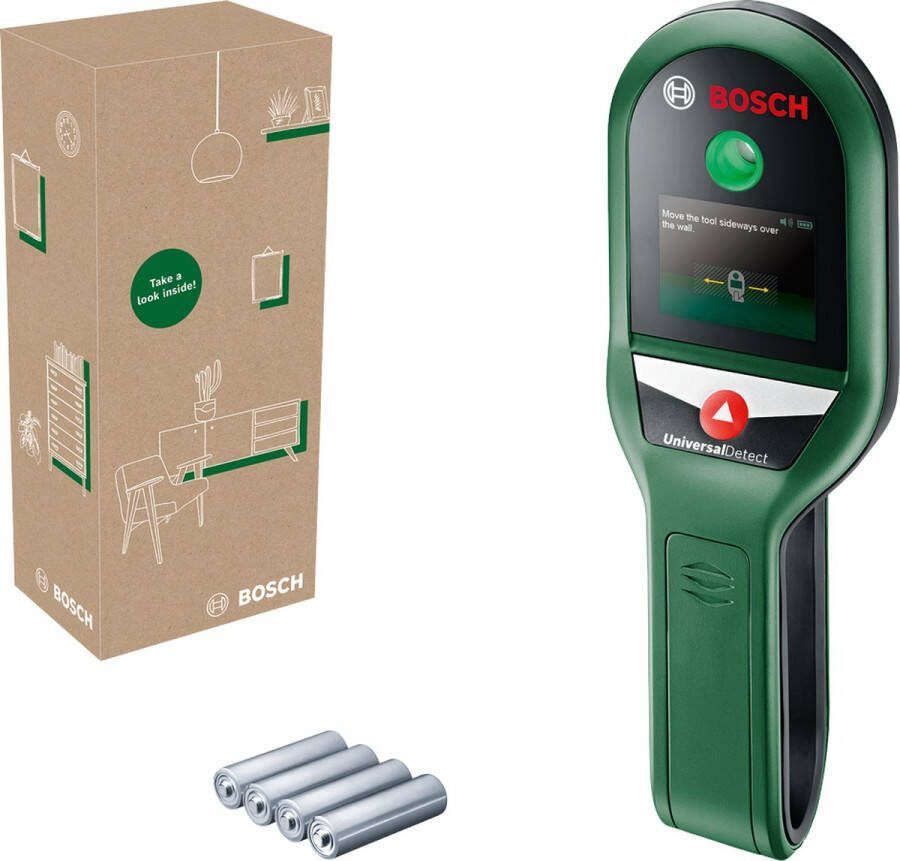 Bosch UniversalDetect Leiding Detector Inclusief Batterijen