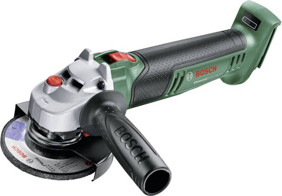 Bosch UniversalGrind 18V-75 Haakse slijper 125 mm Zonder slijpschijf Zonder 18V accu en lader