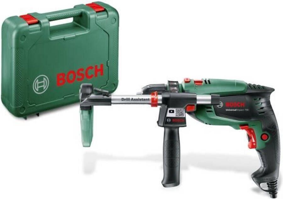 Bosch UniversalImpact 700 Boormachine 700 Watt Met drill-assistant