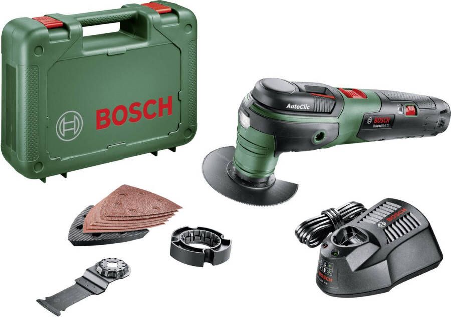 Bosch UniversalMulti 12 Multitool Met 1x 12 V accu en lader