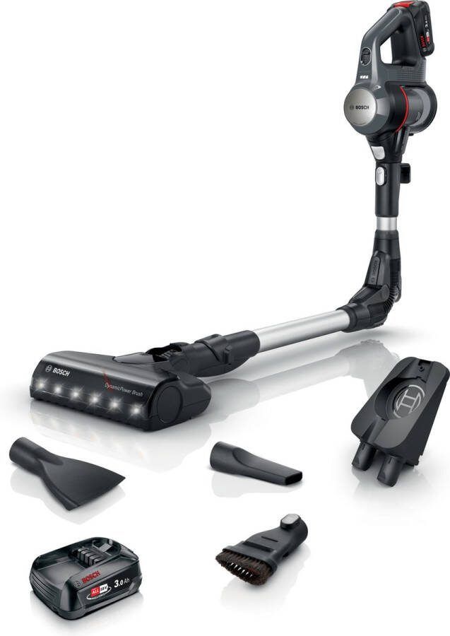 Bosch BBS712A Unlimited 7 Draadloze Steelstofzuiger Grijs