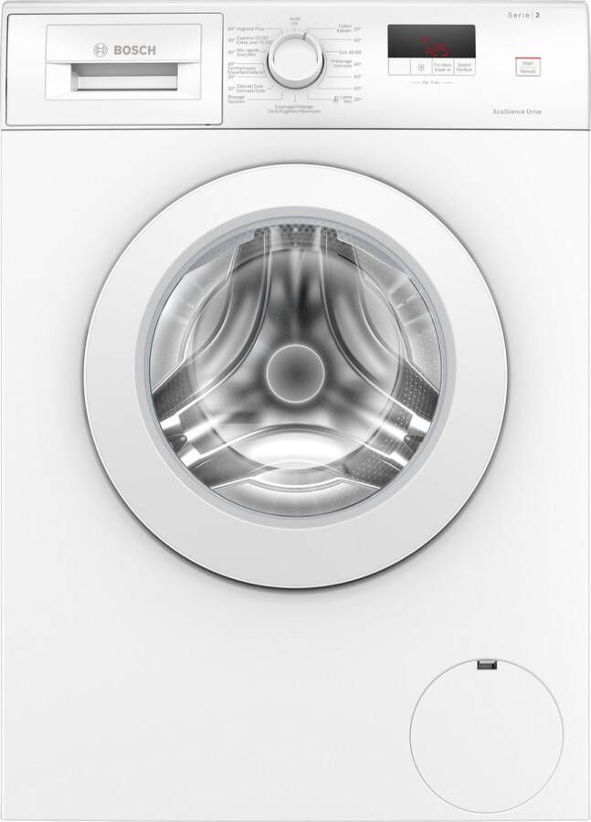 Bosch WAJ28064FG Serie 2 Wasmachine 1400 rpm NL FR display Energielabel B
