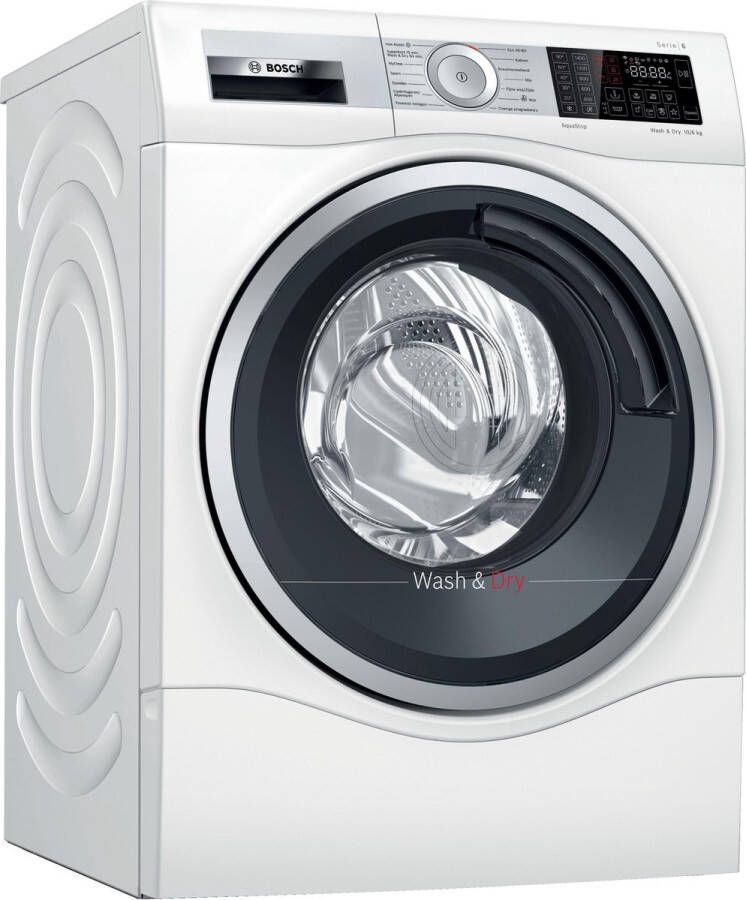Bosch WDU8H540NL Was-droogcombinatie Wit