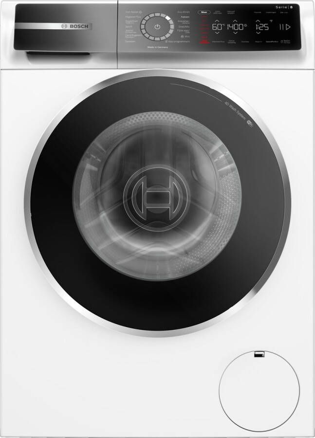 Bosch WGB24405NL Serie 8 Wasmachine met stoom 1400 rpm 20% zuiniger dan energielabel A Zeer stil Home Connect