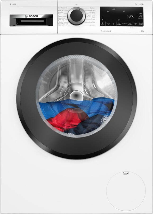 Bosch WGG244FONL Serie 6 Wasmachine met stoom 9 kg 1400 rpm Automatisch doseren