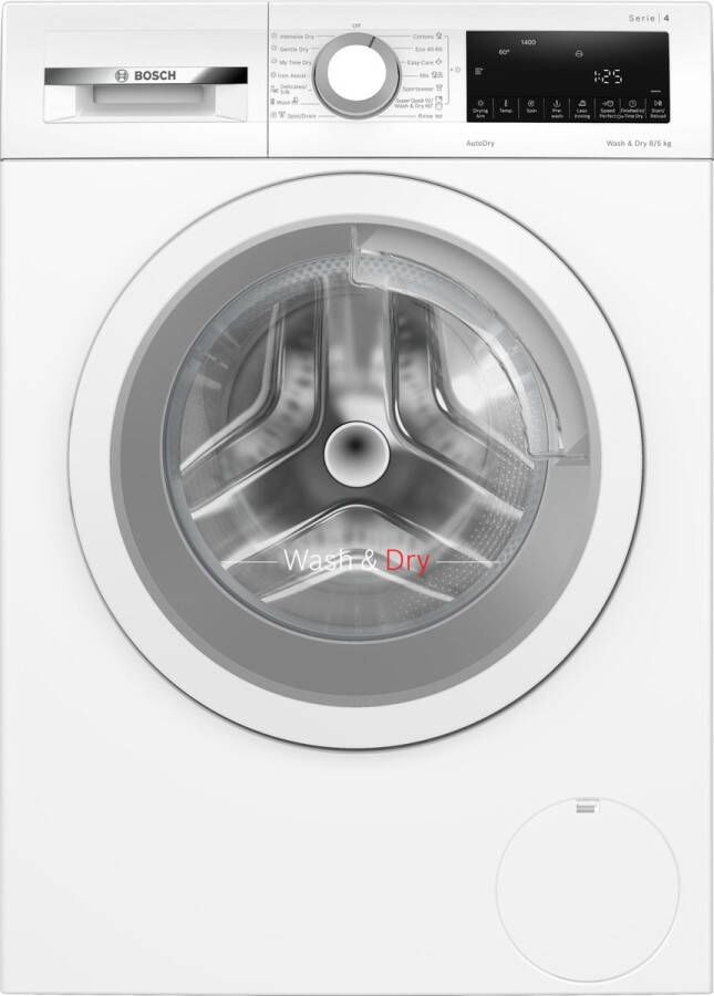 Bosch WNA13400EU Serie 4 Was-droogcombinatie ENG display