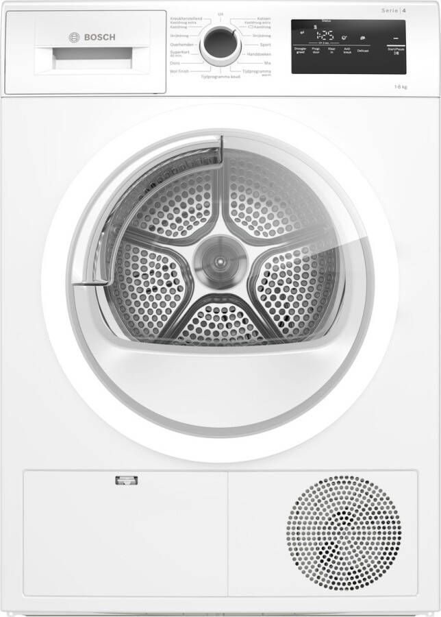 Bosch WTH85205NL Serie 4 Wasdroger Warmtepompdroger Energielabel A++
