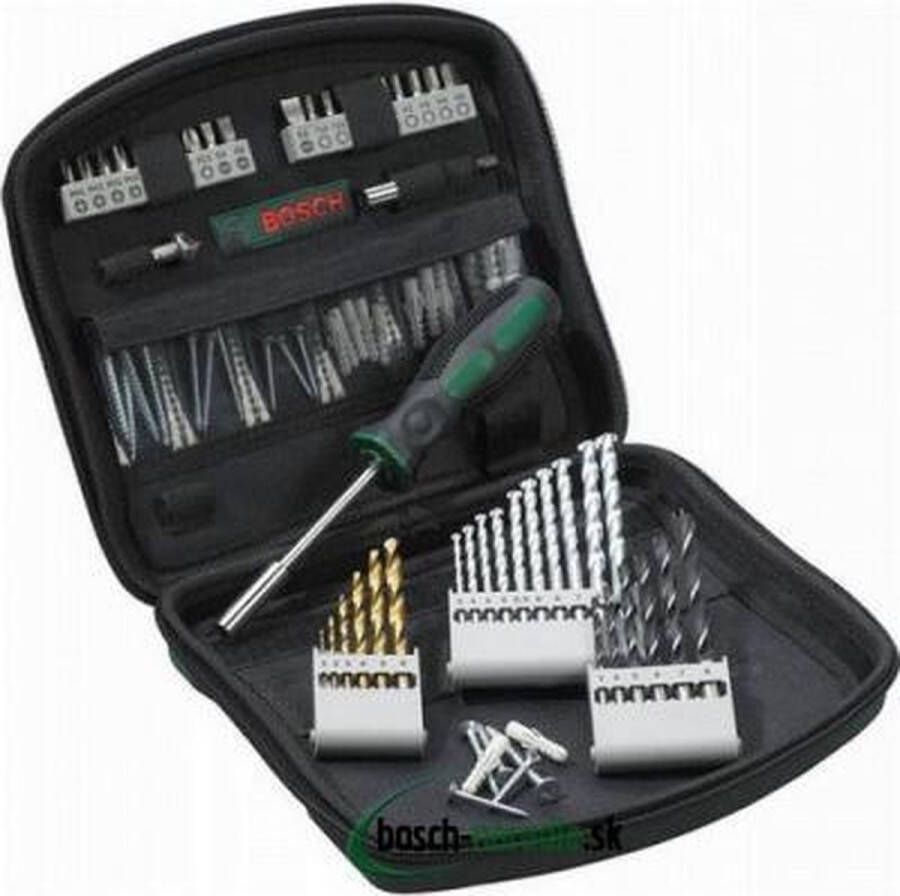 Bosch X-LINE 75-DELIGE BOOR EN BITSET HOUT METAAL EN STEEN
