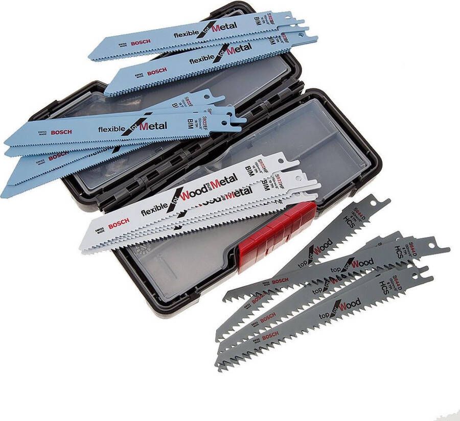 Bosch zaagbladen recipro 20pc ToughBox Top